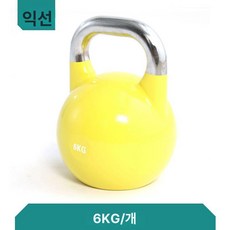 케틀벨 고중량 여성용 스쿼트주량 손잡이 덤벨, 6kg 1개, 1개