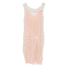 제미말루프 레이스 트리밍 시스루 오버레이 드레스