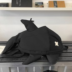 書包背包後背包國中男女兒童耐磨大容量輕便休閒開學雙肩包, 黑色小號
