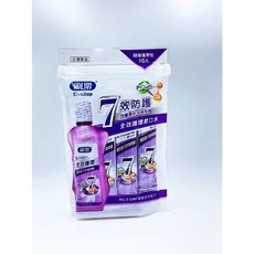 Shallop刷樂 全效護理漱口水500ml超值2入組+隨身包12mlx10入, 1個, 12ml