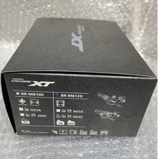 Shimano XT BR-M8120 油壓碟煞 四活塞卡鉗 N04C金屬來令片 自行車碟煞, 1個