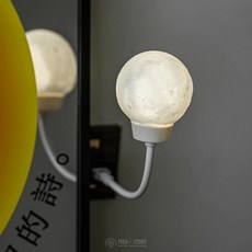 聲控月球夜燈 USB聲控小夜燈 可愛造型燈