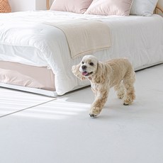 이리로 리핏매트 강아지 미끄럼방지 롤 덧매트, 1개, 화이트쉘
