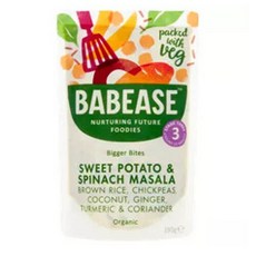 Babease 바베베이스 고구마 시금치 마살라 3단계 이유식 190g 4팩