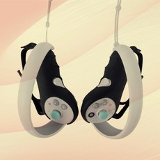 피코 4 VR 손잡이 보호 파우치를위한 안티 컨트롤러 쉘 그립 커버, 검은색, 1세트, 4NB907822_NC