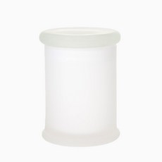 캔들 용기 공병 불투명 뚜껑 글라스 200ml 소이 향초 유리병, 불투명뚜껑글라스200ml