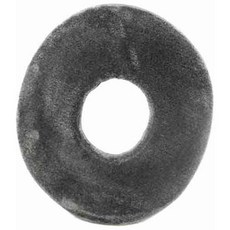 네이처스파머 초극세사 국내산 도넛 얼굴 마사지 베개, 그레이, 1개