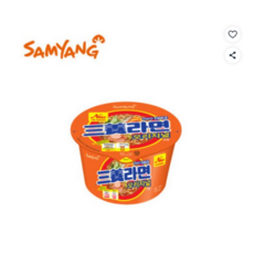삼양라면 큰컵 115g x 16개입 큰사발 컵라면 1박스, 16개