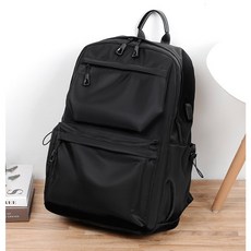 [台灣現貨]【左右側袋 多重隔間後背包】 商務 防潑水 電腦包 容量 減壓 背包 後背包 書包 筆電 包包 雙肩包 m