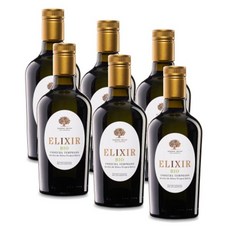 쿠아드라트 벨리 엘릭서 얼리 하베스트 엑스트라버진 올리브오일 글라스보틀 Cuadrat Valley Elixir Early Harvest, 6개, 500ml