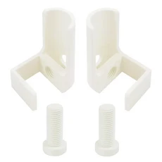 다이아몬드 페인팅 캔버스 롤 홀더 고정기 보관 도구 조절 가능한 아트 테이블 클램프, 10 White Clamps