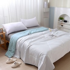 Clybo 하량 이불 현물 여름 얇은 이불 프린트 여름 이불 누빔 물세탁 이불 도매., 120x200cm