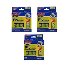 Pic FR10B 끈끈한 플라이 리본(30팩) Pic FR10B Sticky Fly Ribbons (30-Pack)