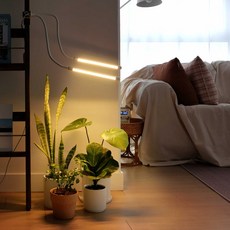 [식물전파사 햇빛날개] LED 식물등 생장 효과 인테리어 플랜테리어 식물조명 햇빛좋아하는식물 허브 로즈마리 다육이, 2개