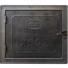 무쇠 아궁이 문 가마솥 화덕 마개 문 부뚜막 덮개, 38.5x34cm 아궁이문, 1개