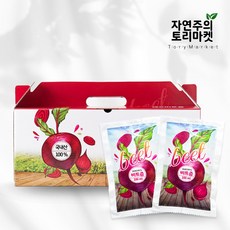 [산지직송] 직접재배하여 햇비트로 착즙한 국내산 100% 비트즙, 1개, 30