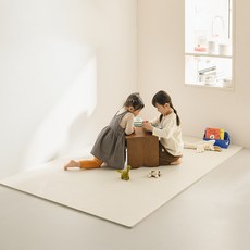 에코폼 맘편한 미니 퍼즐 매트, 1세트, 도트크림