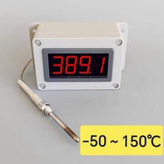 數顯溫度錶 PT100工業烤箱測溫儀, 1個, 小屏幕（-50~150℃）