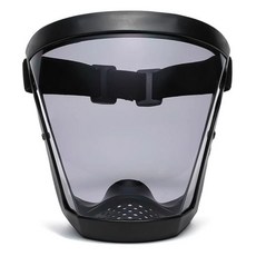 작업용 보호 마스크 산업용 방수 투명 방진 보호 마스크 안전 충격 풀페이스 다용도 공업용 가리개 예초기