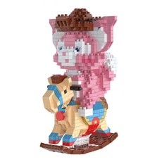 HC 나노블럭 미니블럭 흔들말 리지, 01.흔들말 리지, 1개