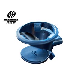 JACK & MARIE JKM 質感藍色杯架，多功能收納，穩固防滑，廚房檯面整理好物, 1個