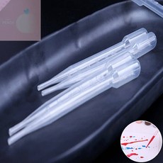 PH 미니 스포이드 3ml 100개입 과학실험 일회용스포이드 플라스틱재질
