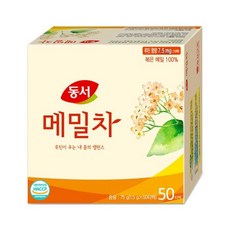동서식품 메밀차 1.5g 50T, 1박스(50개)