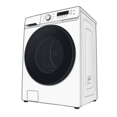 삼성전자 그랑데 세탁기 화이트 21kg 방문설치, WF21T6000KW