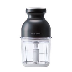 recolte 麗克特 萬用調理機 RCP-7 食物絞碎機 果汁機 充電式, RCP-7-BK 黑色