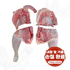 장닭 4조각 토종닭 생닭 닭백숙 손질 몸보신 영양식 닭도리탕 삼계탕, 2kg, 1개