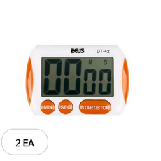 제우스 대화면 전자 쿠킹 타이머, 랜덤발송, 2개