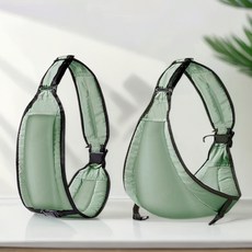 DFMEI 升級揹帶嬰兒揹帶外出抱娃神器解放雙手寶寶腰凳多功能四季防後仰, 升級可橫抱-布料綠色