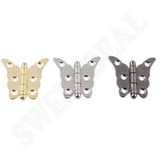 엔틱소품 소가구 장식경첩 30X29, 흑니켈/4-165B, 1개