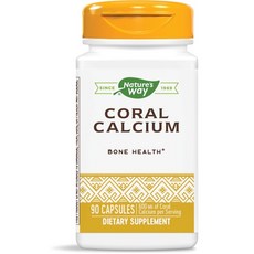 Nature's Way 珊瑚鈣膠囊, 90顆, 1罐