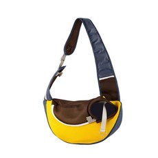 휴대용 애완 동물 이동장 강아지슬링백 고양이캐리어 반려동물 고양이 포대기 이동가방, 회색 파랑