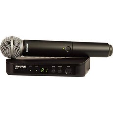 Shure BLX2SM58 핸드헬드 무선 송신기SM58 보컬 마이크 캡슐 포함 BLX 시스템과 함께 사용수신기 별도 판매 | H9 밴드, Full System_J11 Band (596-616, 1개