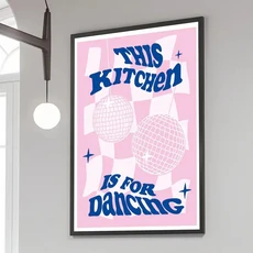 이주방은 춤을 출 수 있습니다 예술 영화 포스터 레트로 룸 바 카페 미적 벽화 ﻿, 05 30x40cm No Frame, 08 2