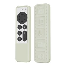 Apple TV 4K 遙控器保護套 矽膠防摔耐磨, 1個, 夜光色
