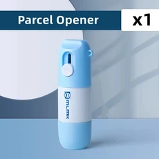 개폐식 박스 오프너 감열지 이저 메일 2 in 1 교정 유체(칼 정보 포함) 개인 보호 지우개, 09 1 Opener blue