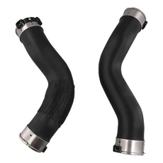 닛산 호환 나바라용 인터쿨러 흡기 공기 호스 NP300 프론티어 D23 YD25 2014-2018 14463-4KV0A 입구 파이프, 01 Black