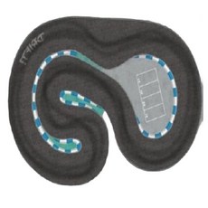 소형 트랙 rc카 대회 카트도로 레일 레이스 미니지