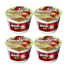 농심짜파게티 짜파게티범벅 짜장컵라면 6개X4box(총24개)