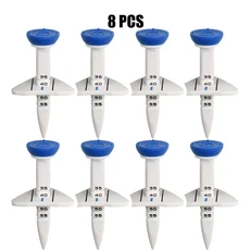 4/8/16/32개 33-55mm 높이 조절 가능 골프 티 트레이닝 액세서리, 19 Blue 8 Pcs