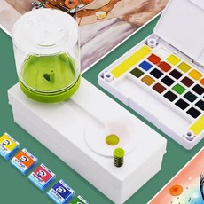 수채화 물통 물감통 브러쉬린서, zp_  브러쉬린서