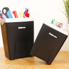 펠로우즈 자석 클립통 사무용클립보관통 케이스, 블랙, 1개