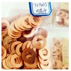 50PCS 7×15 디젤 커먼 레일 인젝터 노즐 구리 씰 와셔 연료 펌프 플런저 가스켓 패드 O 링