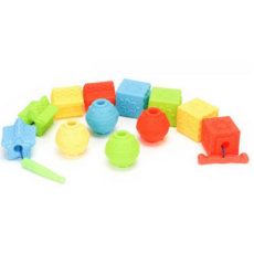 소프트블럭12P 실꿰기놀이 아기선물, 1개