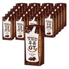맛있는우유GT 초코, 190ml, 192개