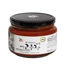 재래식 전통 상촌식품 권기옥명인 웃말 매실고추장 500g (유리병), 1개