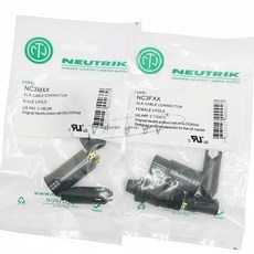 XLR NEUTRIK 로트 NC 브로치 커넥터 10PCS 앙상블 XX 20PCS NC3FXX, 3P, 라인 커넥터, BLA